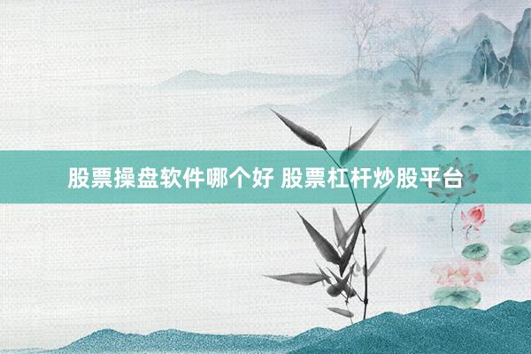 股票操盘软件哪个好 股票杠杆炒股平台