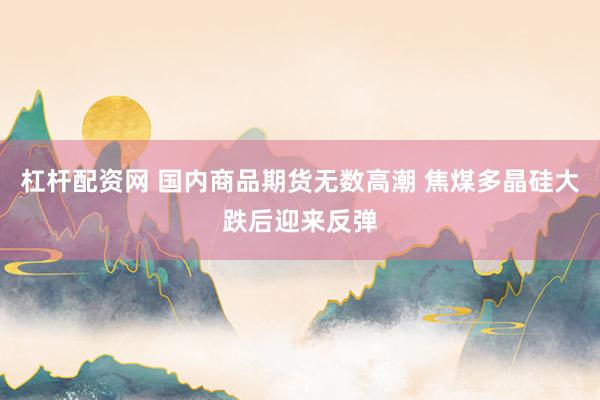 杠杆配资网 国内商品期货无数高潮 焦煤多晶硅大跌后迎来反弹