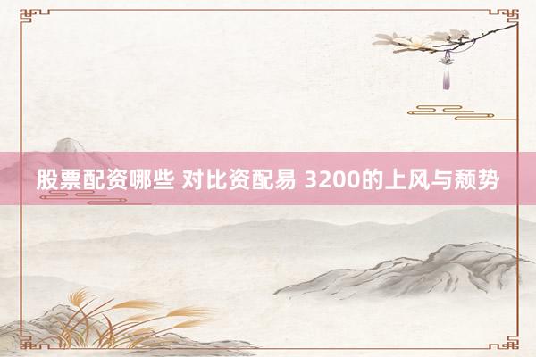 股票配资哪些 对比资配易 3200的上风与颓势