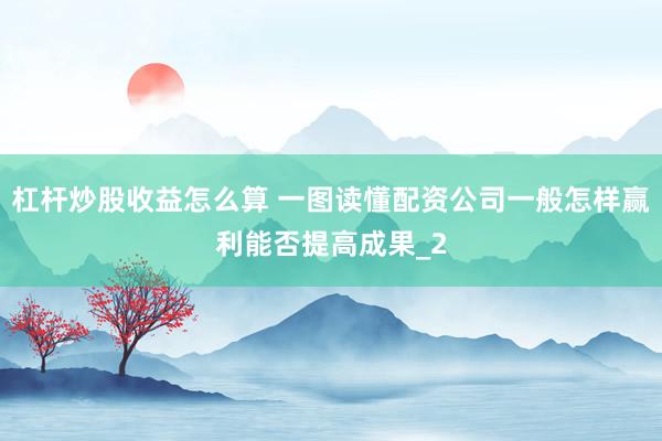杠杆炒股收益怎么算 一图读懂配资公司一般怎样赢利能否提高成果_2